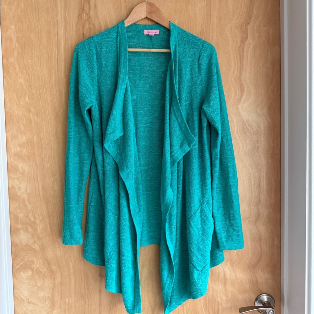 Lilly Pulitzer Open Front Cardigan Sweater